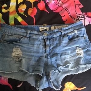 Jean shorts